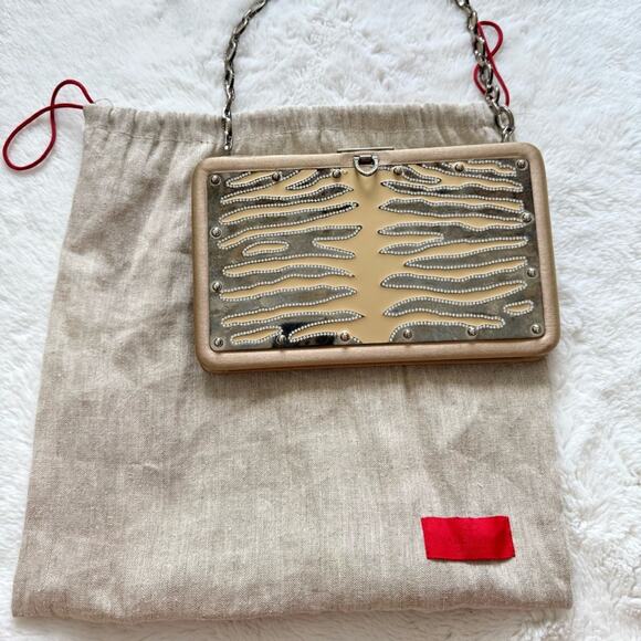 Valentino women evening bag with crystals Authentic Retail 2100$ - Picture 16 of 16